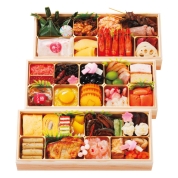 【聖蹟桜ヶ丘店受取】171【監修】［料亭 金城樓］和風おせち三段