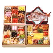 【聖蹟桜ヶ丘店受取】186［一冨士］鶴亀（鯛付き）