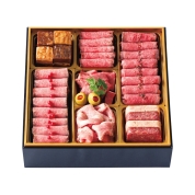 【聖蹟桜ヶ丘店受取】193［あづま］肉づくしおせち一段