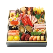 225［わらびの里］和風料亭おせち一段重