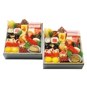 【新宿店受取】243［わらびの里］和風料亭おせち 個食 二客