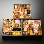 【新宿店受取】１９［フードワークス］銀座花蝶和風三段重