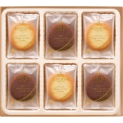 ゴディバ ショコラ＆ブラン ラングドシャクッキーアソートメント（１８枚） 205549