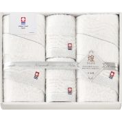 今治 きらめき フェイス・ハンドタオルセット IMT8400