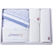 いずみ織 バス・フェイス・ハンドタオルセット SAL-402