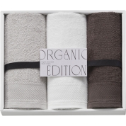 オーガニック エディション フェイスタオル３枚セット OE1030