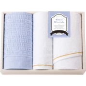 ロイヤルウィステリア フェイス・ハンドタオルセット 34032