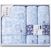 今治 はなみずき バス・フェイス・ウォッシュタオルセット HN8850