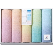 ソライロタオル フェイスタオル５枚セット SO5065