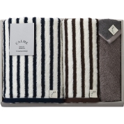 ＣＡＬＭＥバンブー バス・フェイス・ハンドタオルセット CM2550