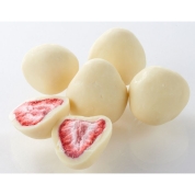 【バレンタイン】[軽井沢のおやつ]いちごトリュフチョコ ホワイト5P
