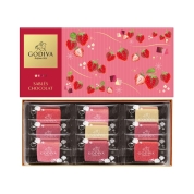 【バレンタイン】[ゴディバ]サブレショコラ ストロベリー アソートメント 9個入