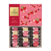 【バレンタイン】[ゴディバ]サブレショコラ ストロベリー アソートメント 14個入