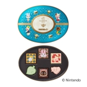 【バレンタイン】[ゴディバ]ゴディバ meets どうぶつの森 アソートメント/Blue 6粒入