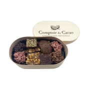 【バレンタイン】[コントワール・デュ・カカオ]木箱入りアソート(220g)