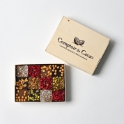 【バレンタイン】[コントワール・デュ・カカオ]プラリネボックス12個入り