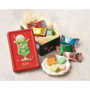 【バレンタイン】[メリーチョコレート　はじけるキャンディチョコレート。]アソートメント缶(ミニ)