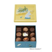 【バレンタイン】[ムーミン × メリーチョコレート]ムーミンとスナフキンの川辺のひととき(ナッツ＆コーヒーチョコレート)