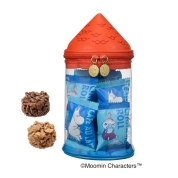 【バレンタイン】[ムーミン × メリーチョコレート]ムーミンやしき ポーチ(2種のクランチチョコレート)
