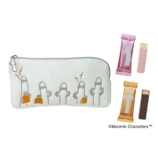 【バレンタイン】[ムーミン × メリーチョコレート]旅するニョロニョロ ポーチ(2種のチョコレートウエハース)