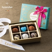 【バレンタイン】[レオニダス]トリュフギフト 6個