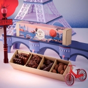 【バレンタイン】[ル・ショコラ・アラン・デュカス]アソルティモン・グルマン 4種