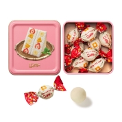 【バレンタイン】[メリーチョコレート　はじけるキャンディチョコレート。]フルーツサンド缶