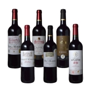 【ワインフェア】あわせて10金！高評価金賞ボルドー赤6本セット