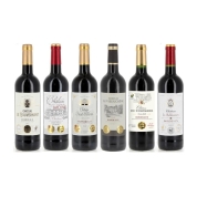 【ワインフェア】合計13金！トリプル＆ダブル金賞ボルドー赤ワイン6本セット