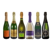 【ワインフェア】シャンパーニュ入り 世界の辛口スパークリング6本セット