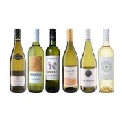 シャブリ入り！爽快辛口シャルドネ飲み比べ白6本セット