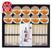 麦坐　三輪素麺・夕張メロンゼリー詰合せ　DYM-50T