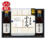 島善　小豆島手延素麺（北海道産小麦100％）・つゆ詰合せ　SJT50S