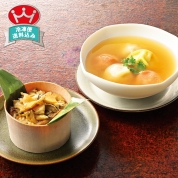 信玄　鮑おこわと帆立の水餃子詰合せ　MOG-50　直送品