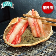 【ご自宅用限定品】上野水産　贅沢かにみそ甲羅盛りセット　直送品