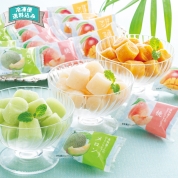 【ご自宅用限定品】岡山　果物屋さんのひとくちシャーベット　A-0H　直送品