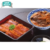 【ご自宅用限定品】うなぎ蒲焼と黒毛和牛の牛すき詰合せ　MUG　直送品