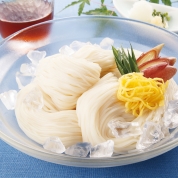 【夏みやげ】麦坐（むぎくら）　三輪素麺 三輪の白糸　WGA-15