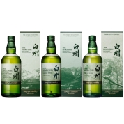 【ネット限定】サントリー シングルモルトウィスキー 白州 Story of the Distillery 2024-2026メモリアルコレクション3本セット