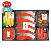紅鮭・魚卵詰合せ　BKI-80B　直送品