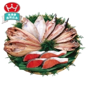 魚がし北田　ひもの・鮭切身詰合せ　AHD　直送品