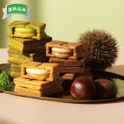 プレスバターサンド　3種詰合せ〈栗・宇治抹茶〉L　KU-20　直送品