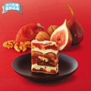 京のこころを贈る洋菓子 一善や　干柿と胡桃と無花果のミルフィーユ　直送品