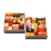 【広域配送】036［わらびの里］和洋料亭おせち二段重