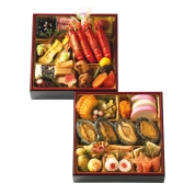 【広域配送】055【新登場】【監修】［大増］和風二段重 「結」