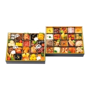 068【監修】［京料理 たん熊北店×ラ・ベットラ・ダ・オチアイ］和洋二段重