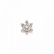 [マリコ]エリトメールマーキスフラワー（シルバーカラー）