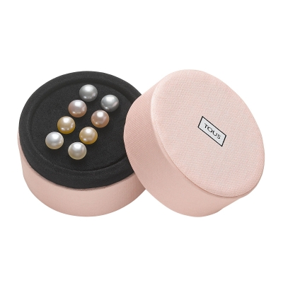 [TOUS]シルバーのピアス4色セット TOUS Pearls