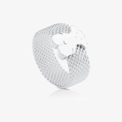 [TOUS]リングメッシュ　Sweet Dolls　くま　7mm シルバー925　サイズ12号