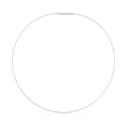 [TOUS]チョーカーメッシュTUBE　スチール2mm 42cm スチール